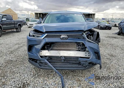 2025 Toyota Grand Highlander Hybrid Le из США, поврежденный, VIN 5TDACAB50SS047460